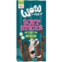 WOW Soft Sticks pour chat – bœuf (72 x 5 g)