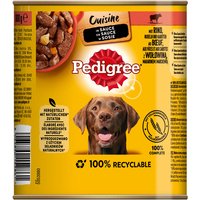 Pedigree Classic 12 x 800 g - Nötkött & morötter i sås