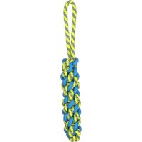 Gioco per cani Flamingo Tofla Corda intrecciata con passante - L 38 x P 5 x H 5 cm