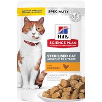 Hill's Science Plan Adult Sterilised 12 x 85 g Chicken