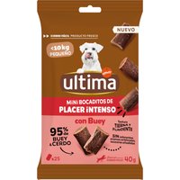 Ultima Honden Mini Snack - Voordeelpakket: Rundvlees (3 x 40 g)