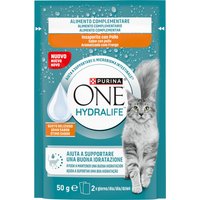 12x50g PURINA ONE Hydralife liquide pour chats au goût de poulet Nourriture humide pour chat