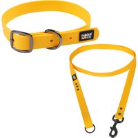 Rukka Biodipro Set guinzaglio e collare giallo…