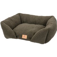 Ferplast myssäng Pamper Bouclé, grön - L 55 x B 45 x H 20 cm