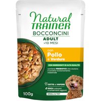 Natural Trainer Bocconcini Adult Small & Toy Hapjes in Saus - Voordeelpakket: 6 x 100 g Kip