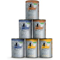 24x400g catz finefood Monoprotein zooplus 3 variétés (dinde, kangourou, sanglier) nourriture humide pour chat