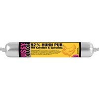 Pussy Deluxe gelé eller mousse 33 x 100 g - Ren kycklinggelé med morötter & spirulina