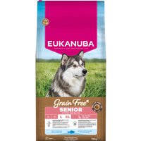 Eukanuba Grain Free Senior Large & Giant with Ocean Fish - dog dry food - 12kg