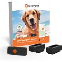 Localizzatore GPS per cani Weenect XS - senza collare - nero, con custodia in silicone inclusa