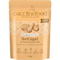 catz finefood Kitten 8 x 85 g - No. 03 Fjäderfä