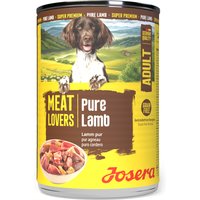Voordeelpakket Josera meatlovers Pure 24 x 400 g - Lam