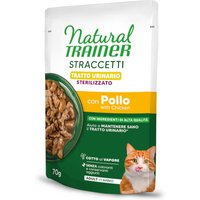 Natural Trainer Straccetti Urinary Sterilised strimlor i sås - 28 x 70 g med kyckling