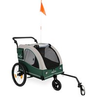 Nomad Tales Spirit Bike Remorque pour vélo électrique145x84x103cm, jusqu'à 45kg chien