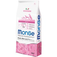 Monge Superpremium All Breeds Adult Fläsk, ris och potatis - 12 kg