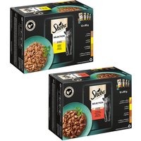 Ekonomipack: Sheba portionspåsar 48 x 85 g  Blandpack II
