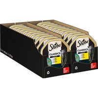 44x85g Sheba Terrines classiques veau, poulet - Pâtée pour chat