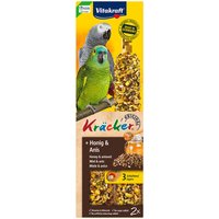 Vitakraft Kräcker för papegojor - Honung & anis