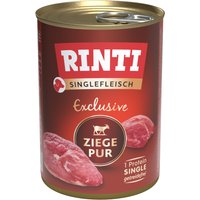 RINTI Viande Pure Exclusive 6 x 400 g pour chien - pure chèvre