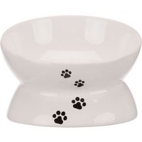 Gamelle en céramique Trixie avec support pour chat - capacité : 150 mL, 13 cm de diamètre