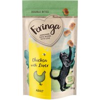 9x35g Feringa Double Bites poulet, foie - Friandises pour chat