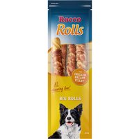 315g Rocco Big Rolls Bâtonnets à mâcher XL filet de poulet - Friandises pour chien