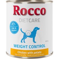 Rocco Diet Care Weight Control Kyckling och potatis 800 g - Ekonomipack: 12 x 800 g