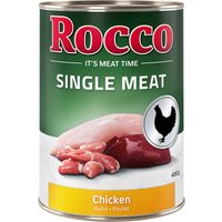 Ekonomipack: Rocco Single Meat 24 x 400 g - Kyckling