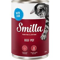 Smilla Beef Pot 6 x 400 g Nötkött & fisk