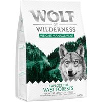 Wolf of Wilderness "Explore The Vast Forests" Weight Management - sans céréales 400 g
