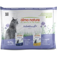 Almo Nature Holistic Intestinal Help portionspåse - 6 x 70 g fjäderfä + fisk