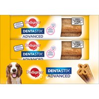 25kg Pedigree Dentastix Advanced de taille moyenne (10 ) - Friandises pour chien