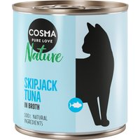 6x280g Cosma Nature thon Skipjack - Pâtée pour chat