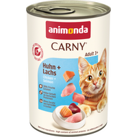 12x400g Adult poulet, saumon Animonda Carny - pâtée pour chat