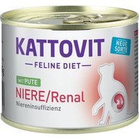 12x185g Nier/Renal (Nierfalen) Kalkoen Kattovit Kattenvoer
