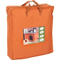 Niche Trixie Natura Classic à toit plat pour chien - isolation pour taille L: L 116 x l 79 x H 82 cm