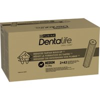 PURINA Dentalife Snack per igiene dentale dei cani di tg media (12 - 25 kg) - 84 Stick (28 x 69 g)