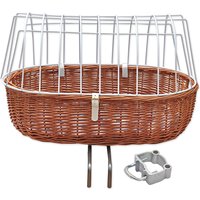 - M: L 70 x B 46 x H 40 cm - Aumüller Fietsmand met Beschermende Tralies