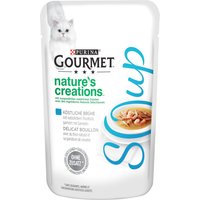 32x40g Mégapack Gourmet Soup thon, crevettes - Pâtée pour chat