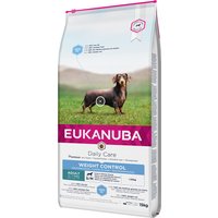 2x15kg Daily Care Weight Control Small/Medium Adult Eukanuba - Croquettes pour chien