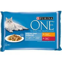 Zooplusro 20% Rabatt auf 4 x 85 g Purina One Feuchtfutter für Katzen