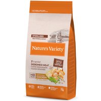 7kg Nature's Variety Selected Sterilised poulet élevé en plein air - Croquettes pour chat