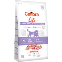 2x12kg Calibra Dog Life Junior agneau petites et moyennes races