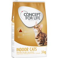 Concept for Life Indoor Cats - förbättrad formel! - 3 kg