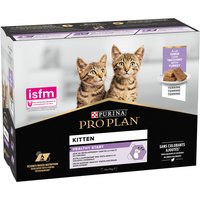 PURINA PRO PLAN Junior 10 x 75 g pour chaton - dinde