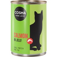 6x400g 3 saveurs en gelée Cosma - Nourriture pour Chat