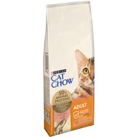 15kg Adult saumon thon Cat Chow - Croquettes pour Chat