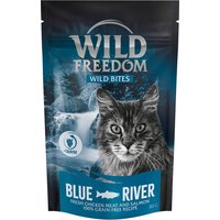 Wild Freedom Bouchées sauvages 80 g (sans céréales) pour chat - Blue River - poulet, saumon