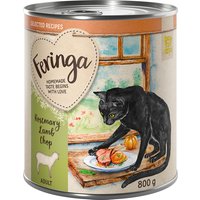 Feringa Recettes sélectionnées 6 x 800 g pour chat - romarin, côtelette d'agneau (6 x 800 g)