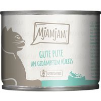 MjAMjAM 24 x 200 g pour chat - dinde, potiron