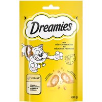 Ekonomipack: Dreamies Cat Treats 6 x 60 g - Ost